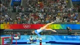 Anna Pavlova  Balance Beam  2008 Olympics Event Finals [upl. by Kreg708]