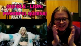 GIDLE  LION MV REACTION [upl. by Cherry563]