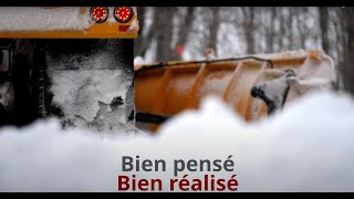 ROCHETTE EXCAVATION DÉNEIGEMENT MUNNICIPAL 4K [upl. by Runstadler]