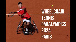 wheelchair tennis paralympics  Tokito Oda  Rising Star at Paris 2024 Paralympics shorts athlete [upl. by Jarl597]