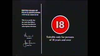 BBFC Rating Card20th Century Fox 18 19891976 [upl. by Elitnahc]