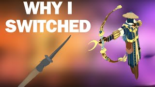 Why I SWITCHED to a BETTER melee [upl. by Alyehs192]