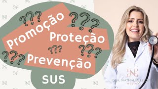 Diferença entre Promoção  Prevenção e Proteção I Saúde I Atenção Básica I SUS [upl. by Laehcim709]