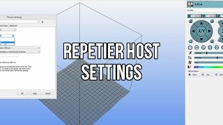 Setting Up Your 3D Printer With Repetier Host  My Settings  ABS amp PLA Temperatures [upl. by Eninnaj]