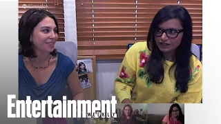 Mindy Kaling Dishes About Emmys Night James Franco amp Her New Book  Entertainment Weekly [upl. by Nirual614]