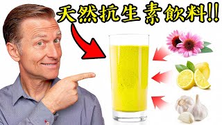 天然抗生素最強飲料對付感冒與感染自然療法柏格醫生 Dr Berg [upl. by Dawes858]