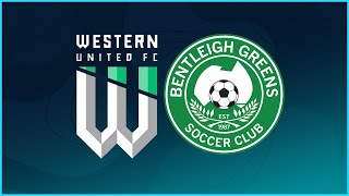 VPL Mens Round 17 Western United v Bentleigh Greens [upl. by Zenas]