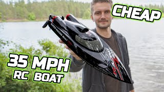 Cheap and Fast Brushless RC Boat  Wltoys WL916 Rc Boat [upl. by Atnom180]