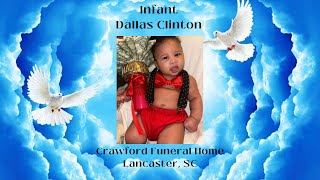 Funeral Service for Infant Dallas Clinton [upl. by Eenej860]