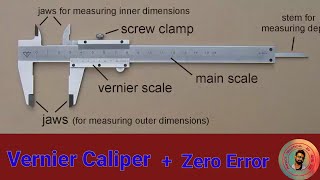 Vernier Caliper  Physics practical  by anil sir  class 11 [upl. by Kristie905]