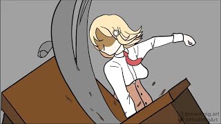 Amelia Watson Rages And Destroys Everything Animated VOLUME WARNING [upl. by Kered]