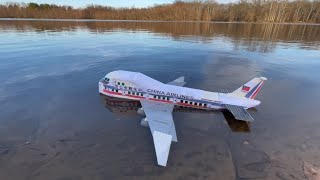 China Airlines Flight 605 Recreated in LEGO [upl. by Cumine]