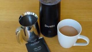 How to make a luxury hot chocolate using the Dualit Handheld Milk Frother [upl. by Strohl]