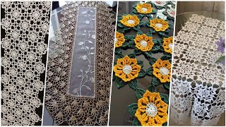 So lovable and Admirable crochet Table Runners [upl. by Frederic77]