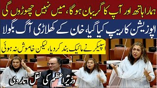 PTI Leader Lash Out In Senate Speaker Turn Off The Mic  Hum News  Breaking New  Parliment Speech [upl. by Eiderf]