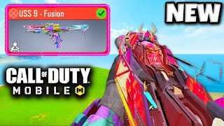 NEW MYTHIC USS 9  FUSION in COD MOBILE 🤯 [upl. by Martainn]