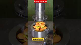 Candy crush 1 satisfying justcrushingcandies machine cancrushing crushing diy [upl. by Gentes]