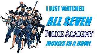 I Just Watched All Seven Police Academy Movies in a Row [upl. by Aehtela96]