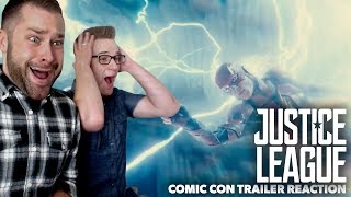 Justice League Trailer Reaction Comic Con Trailer [upl. by Romeu78]