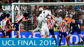 Real Madrid v Atlético Madrid 2014 UEFA Champions League final highlights [upl. by Surdna690]