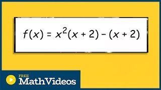 Factoring out an expression to find the zeros of a polynomial [upl. by Bilek983]