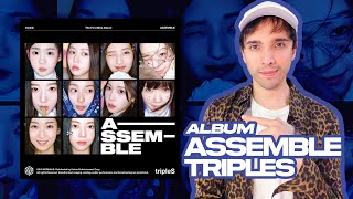 ¿Eran mejores solo con 10 miembros 🤏 Reacciono al álbum ASSEMBLE de tripleS [upl. by Leoline]