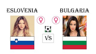 ESLOVENIA VS BULGARIA AMISTOSO INTERNACIONAL 2024 [upl. by Nyltak]