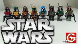 G0122  Star Wars Mandalorian Minifigures Non LEGO mandalorian [upl. by Karry]