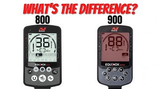 Minelab Equinox 800 vs 900 Whats The Difference [upl. by Rosaline]