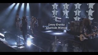 Lenny Kravitz American Woman The Guess Who cover  2014  Live Video at the iTunes Festival [upl. by Nahsez]