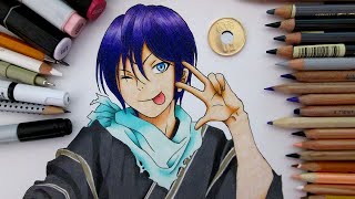 Speed Drawing Yato  Noragami [upl. by Seafowl]