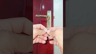 Remove the broken key in the lock in seconds ideas innovation works crafts handmade creativity [upl. by Thesda]