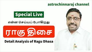 Detail Analysis of Rahu Mahadassa  ராகு திசை  Astrologer Chinnaraj  Astrology In Tamil [upl. by Eldoria]