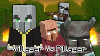 Villager Vs Pillager  Minecraft Animation Movie [upl. by Eiboh]