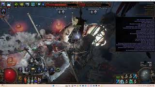 PoE 325 FrostBlade of Katabasis Slayer Simulacrum W15 [upl. by Brenk946]