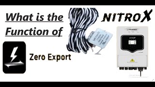 ZERO EXPORT feature in Inverex NITROX Solar Inverter in Urduहिंदी [upl. by Myer]