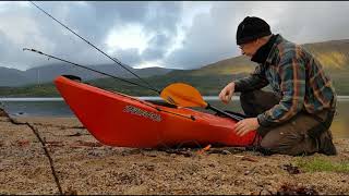 Kayak Camp and Fish on Loch Etive [upl. by Leind594]