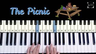 THE PICNIC John W Schaum Piano Course Red Book [upl. by Stasny]