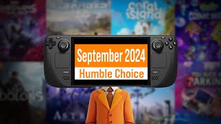 September Humble Monthly Choice Review on Steam Deck  Marvels Guardians of the Galaxy and More [upl. by Wixted]