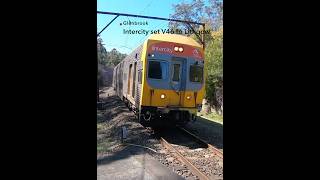 Intercity V set through Glenbrook trains trainspoting [upl. by Nettie898]