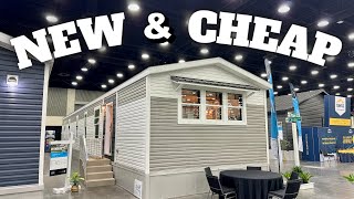 BRAND NEW UNIQUE plus CHEAP single wide mobile home Prefab House Tour [upl. by Esela]