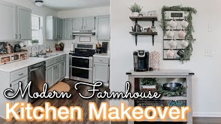 DIY Small Kitchen Makeover on a Budget 2020 [upl. by Nwahsaj]