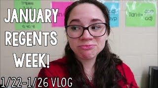 January Regents Week  HS Teacher Vlog 18 [upl. by Lambrecht786]