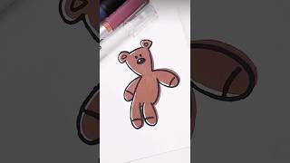 Easy drawing idea🐻sketch at homeart coloring drawing painting easycoloring sketch shorts [upl. by Rutherford449]