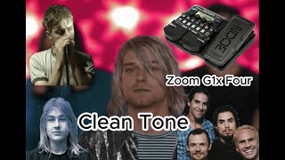 Patch for Clean Tone using Zoom G1x Four Zoom G1Four G3n G3xn amp G5n [upl. by Ahsienod]