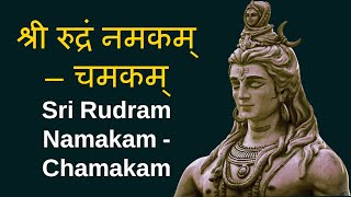 श्री रुद्रं नमकम्  चमकम् Sri Rudram Namakam and Chamakam Sanskrit Lyrical  Mantra Mahodadhi [upl. by Le388]