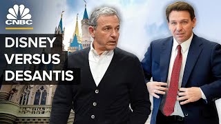 Disney Vs DeSantis Why Florida’s Governor Took On America’s Media Giant [upl. by Ettenan]