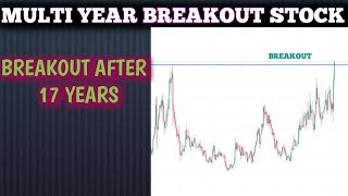 Multi Year Breakout StockSwing Trading Stocks For Tomorrow swingchart [upl. by Adnohsor]