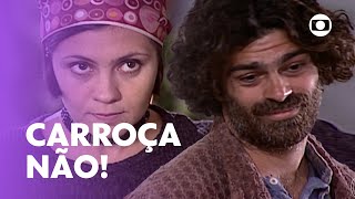 Petruchio vai à casa de Catarina para noivar  O Cravo e a Rosa  TV Globo [upl. by Anyak768]