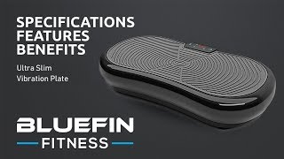 Bluefin Fitness Ultra Slim Vibration Plate Massage Trainer for weight loss [upl. by Shevlo]